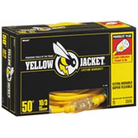 Southwire 50 ft. 10-2Sjtw-A Yellow Jacket Cord With T-Blade F 860-2991